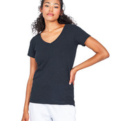 Ladies' USA Made Hemp V-Neck T-Shirt