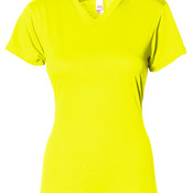 Ladies' Softek V-Neck T-Shirt