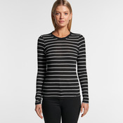 FINE STRIPE LONG SLEEVE