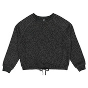 Ladies' Boxy Cropped Fleece Sweatshirt