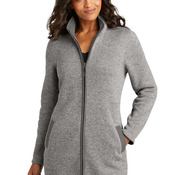 Women's Arc Sweater Fleece Long Jacket