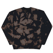 Essential Fleece Bleach Wash Crewneck Sweatshirt