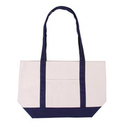 Cotton Canvas Boat Tote Bag