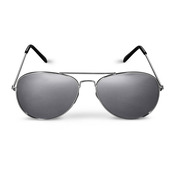 Mirrored Aviator Sunglasses